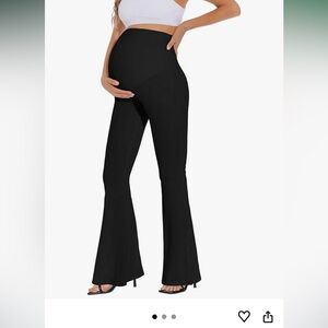 Maternity flare legging